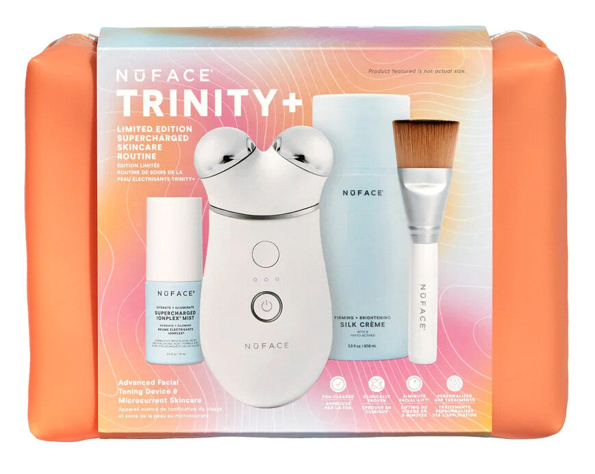 NuFACE Trinity + Pro Supercharged Skincare Set