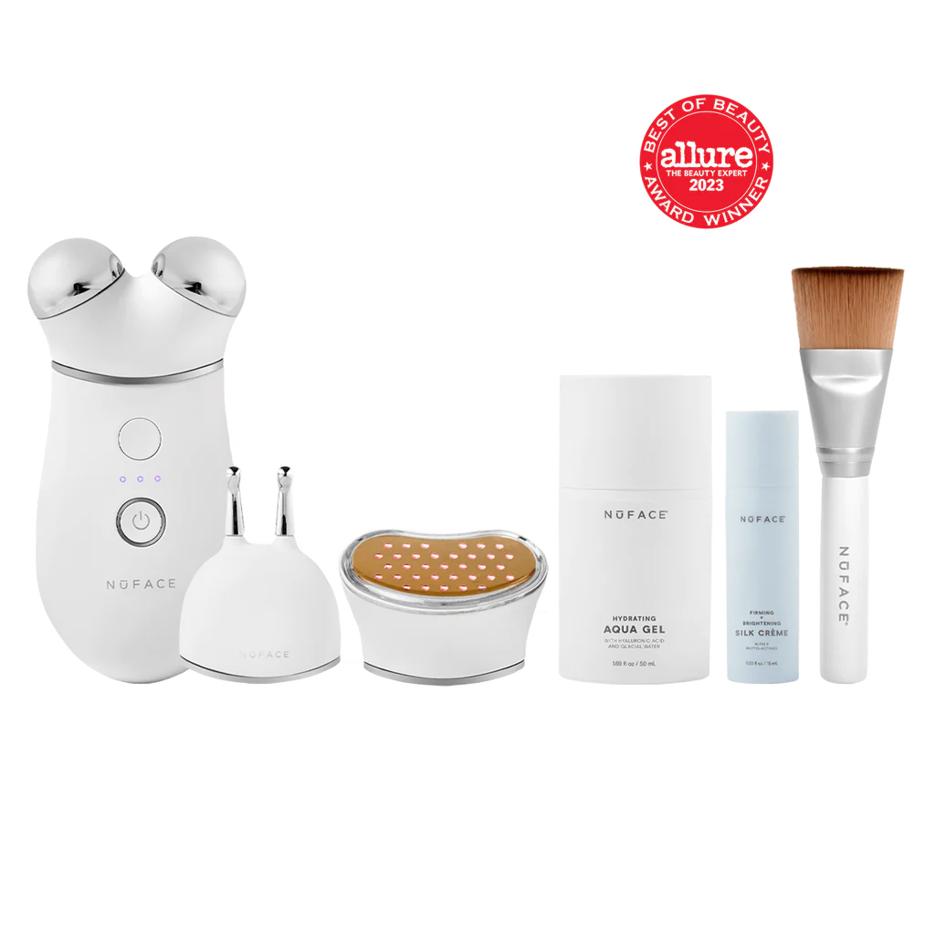 NuFACE Trinity + Pro Supercharged Skincare Set