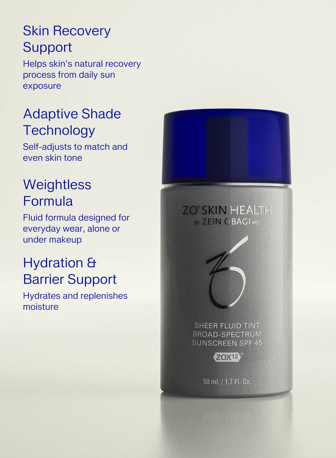 ZO Skin Health Sheer Fluid Tint Broad-Spectrum SPF 45